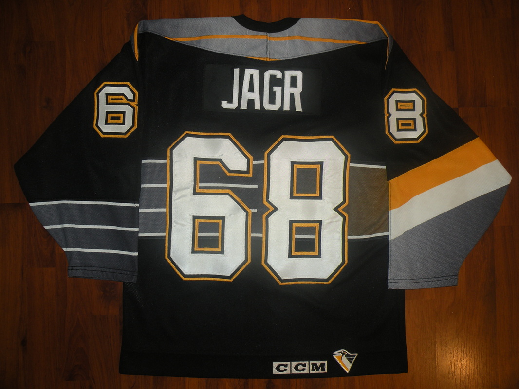 1996-2002 Pittsburgh Penguins Alternate/Road Jersey - Back