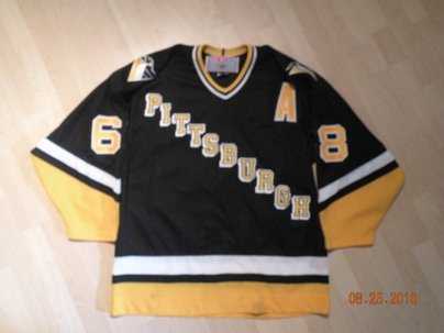 1993-98 Pittsburgh Penguins Road Jersey Front