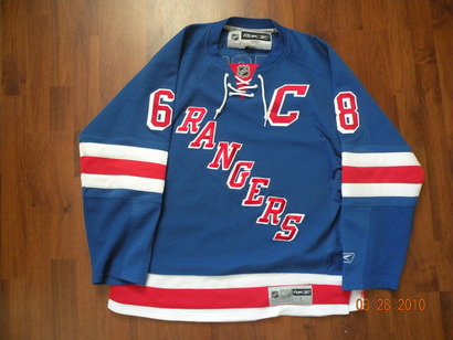2007-08 New York Rangers Home Jersey Front
