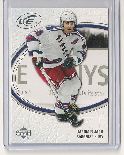 2005-06 Upper Deck New York Rangers Team Set 12 Cards Jaromir Jagr